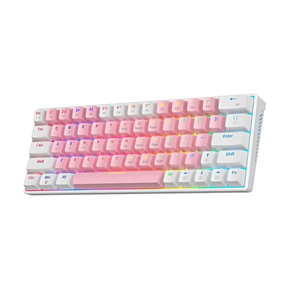 Amazon | Zifriend KA646 60%63キー メカニカルキーボード